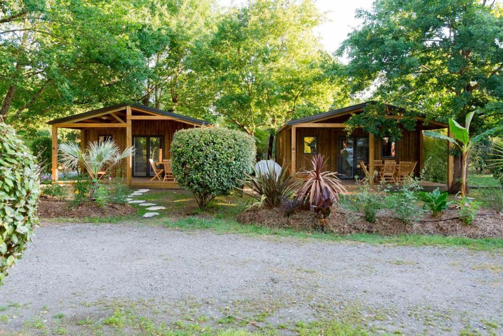 Camping Le Marache Biganos Exterior foto